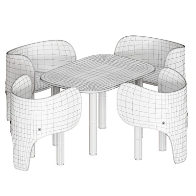 Elephant Chair & Table by EO — Ver 3