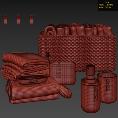 Decorative set Bathroom — Ver 3