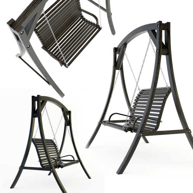 Brandi Porch Swing with Stand — Скачать