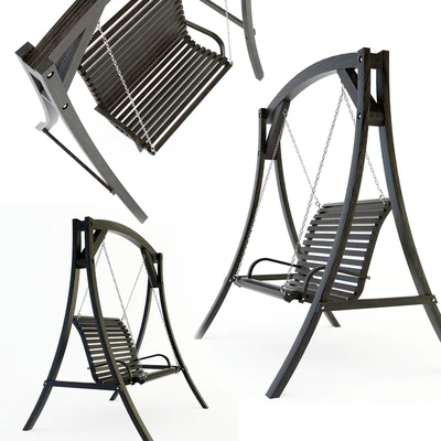 Brandi Porch Swing with Stand — Вид 3