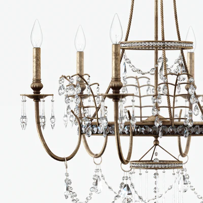 Versailles Six-Light Chandelier — Ver 2