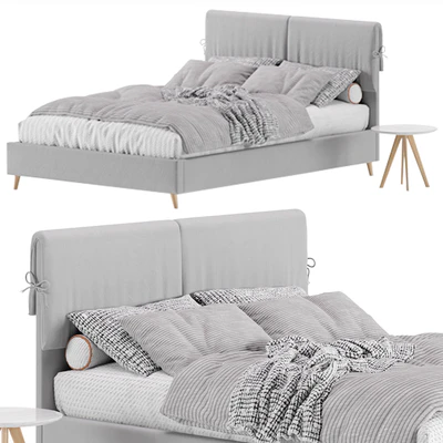 Bed Siteno Minced 140 Barhat Beige by Divan.ru / Bed Siteno — Ver 3