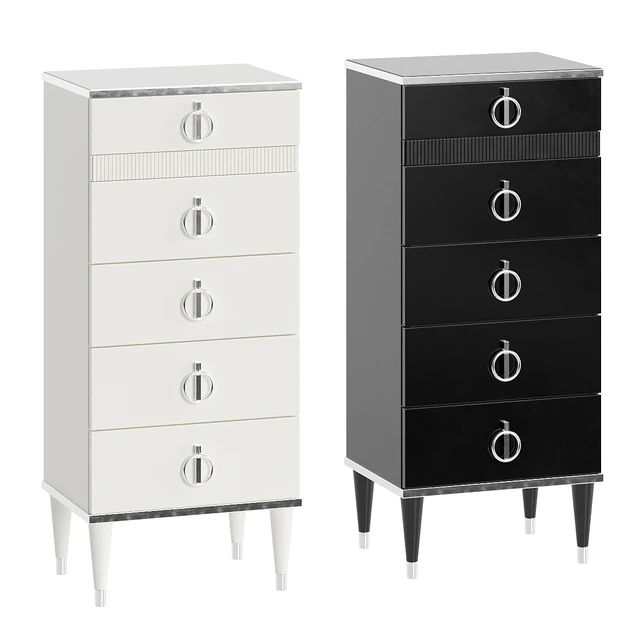 Chest of drawers Rimini Solo narrow with bar — Descargar
