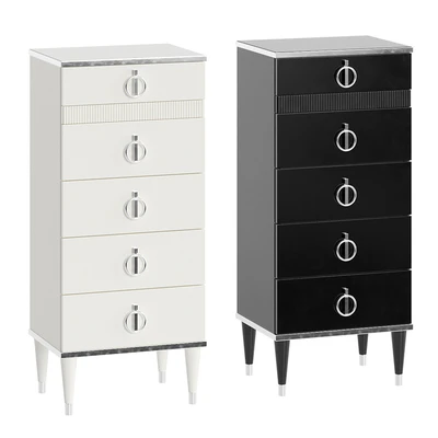 Chest of drawers Rimini Solo narrow with bar — Ver 3