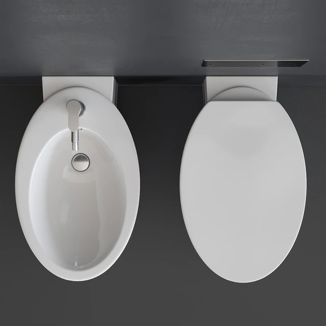 Scarabeo Ceramiche Wish Wall-Hung WC — Скачать
