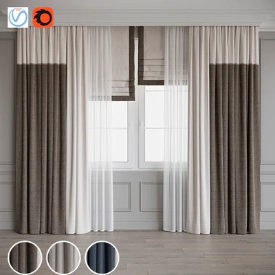 Drapery set 117 — Ver 1