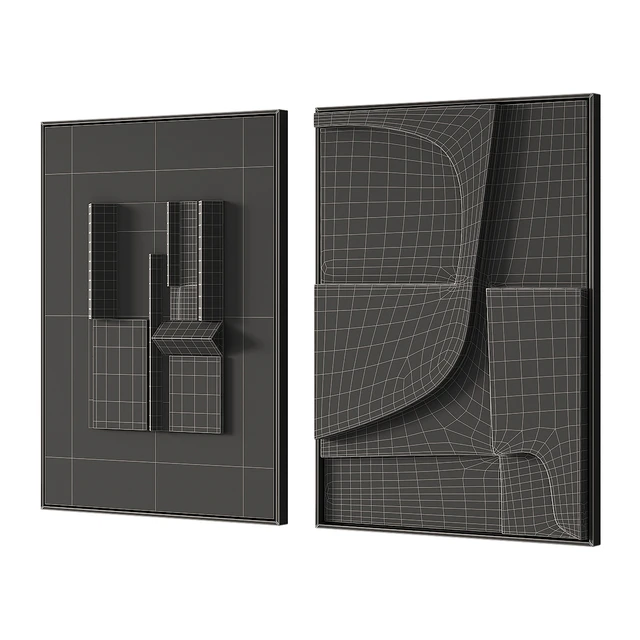 298 frame artwork 08 modern painting by iola studio 02 — Descargar