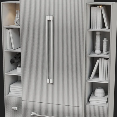 John richard black satin cabinet — Ver 4