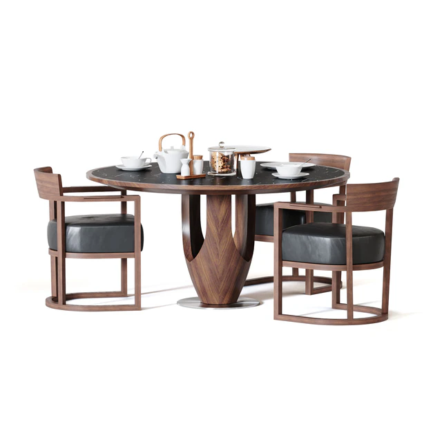 Siam Dinning table and Barchetta with Artesano — Descargar