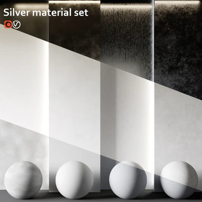 Silver material set — Ver 3