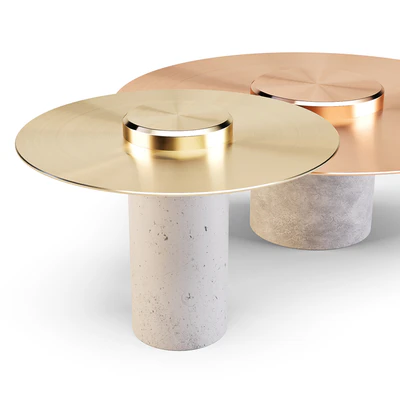 Roche Bobois: Canotier - Coffe and Side Tables — Ver 3