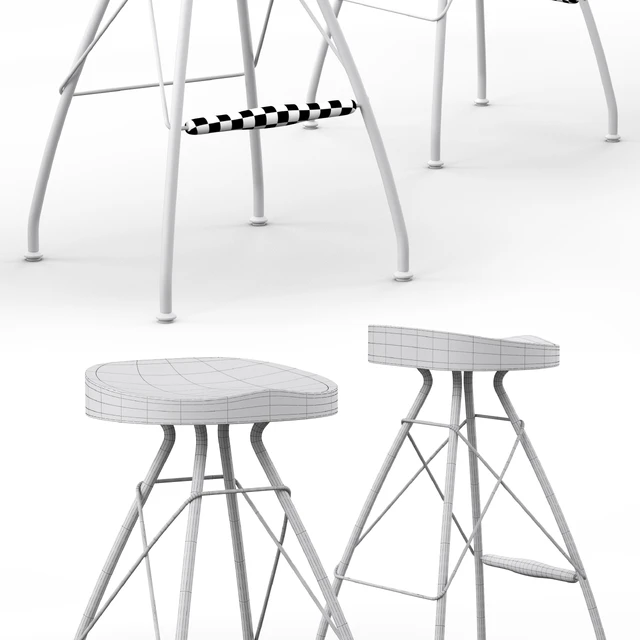 Cult Living Atlas Metal Bar Stool — Descargar