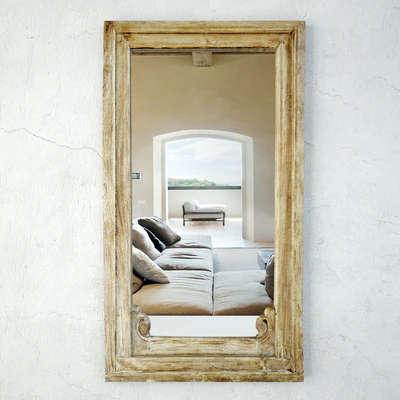Antique Raja Window Mirror — Ver 4