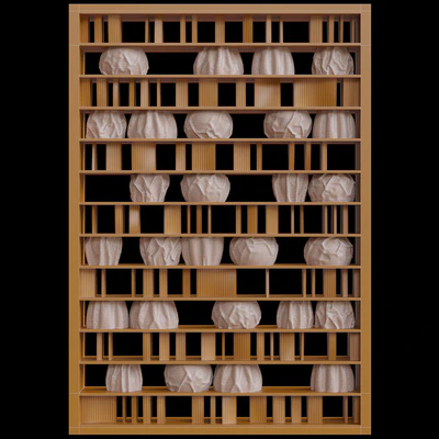 Decorative screen rack — Ver 2