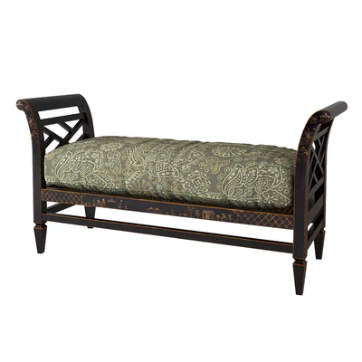 Baker chinoiserie bench 307-56-7 — Ver 1