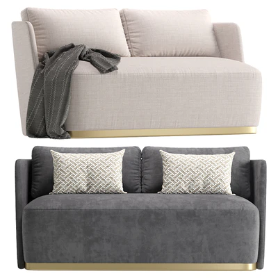 Sofa McQueen Cazarina Interiors 2 set/Диван МАККВИН — Ver 1