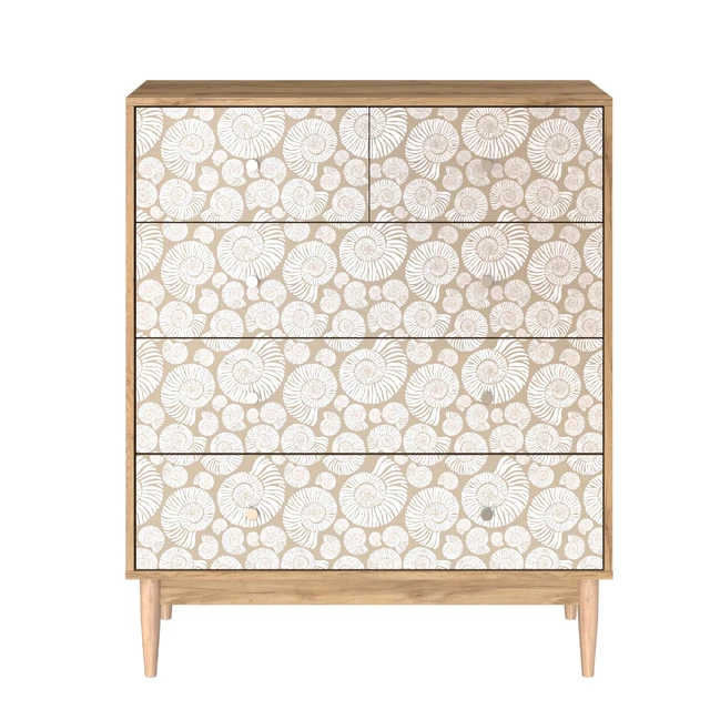 Chest of drawers Tyrone-1 Shell Lace Tulip — Descargar