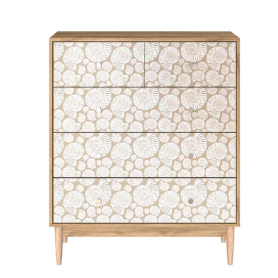 Chest of drawers Tyrone-1 Shell Lace Tulip — Ver 2