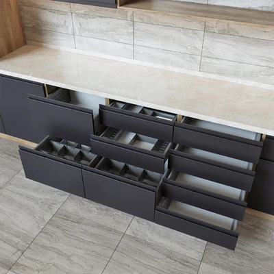 Kitchen units with accessories Blum — Ver 2