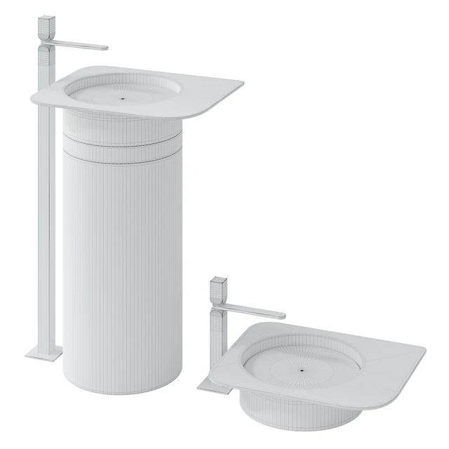 Washbasin Salini Ninfea — Descargar