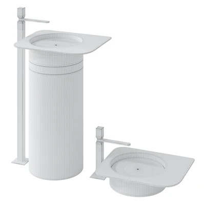 Washbasin Salini Ninfea — Ver 3
