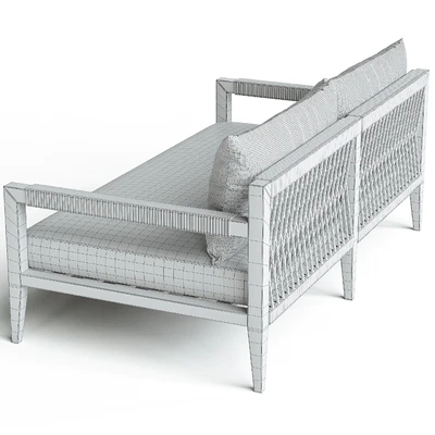 Уличный диван Sherwood, Faye Ash/Weathered Grey — Вид 2