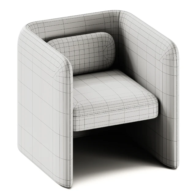 KUMO PB Armchair by IBEBI — Descargar