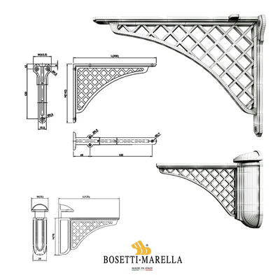 Полкодержатели Bosetti Marella. Часть 4 — Вид 2