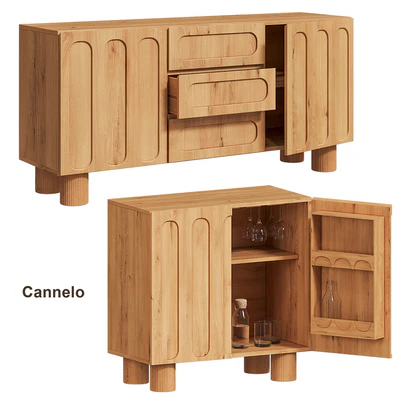 Cannelo Bar cabinet, LA REDOUTE — Ver 2