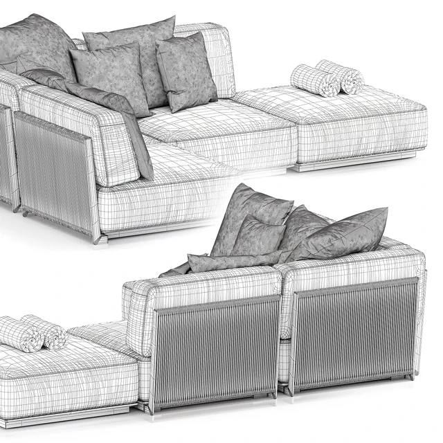 VULCANO OUTDOOR SOFA SET by FLEXFORM — Descargar