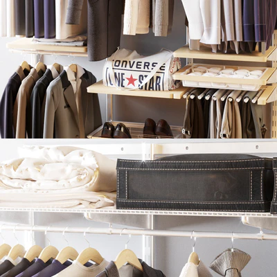 men's closet Elfa — Ver 2
