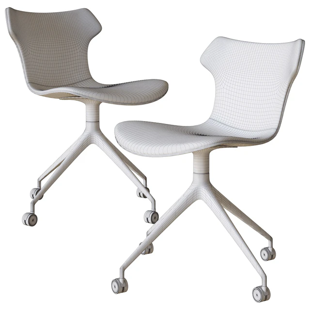 papilio shell office chair b&b italia — Descargar