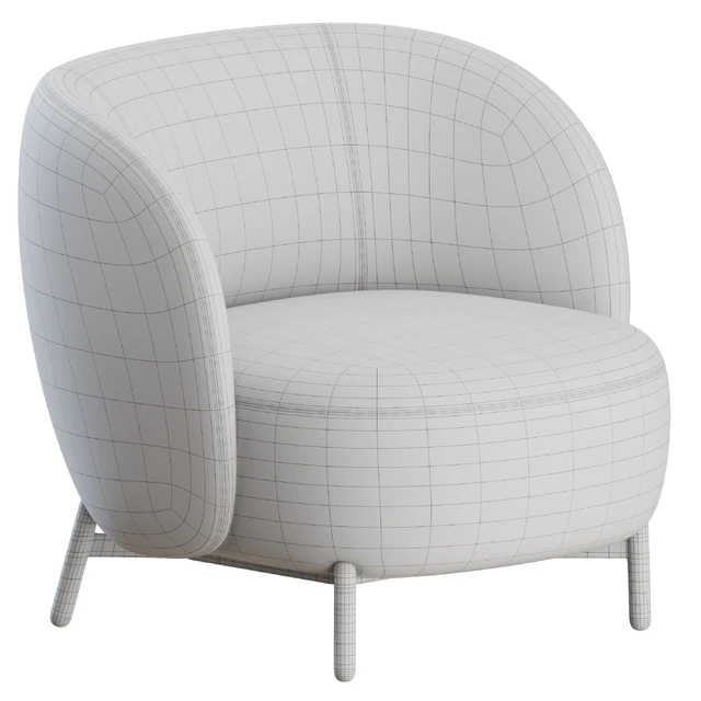 Lunam Armchair by Kartell — Скачать