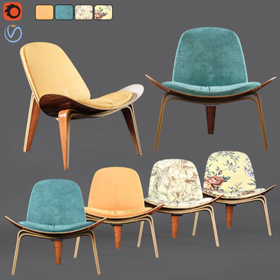 smile shell chair — Ver 1