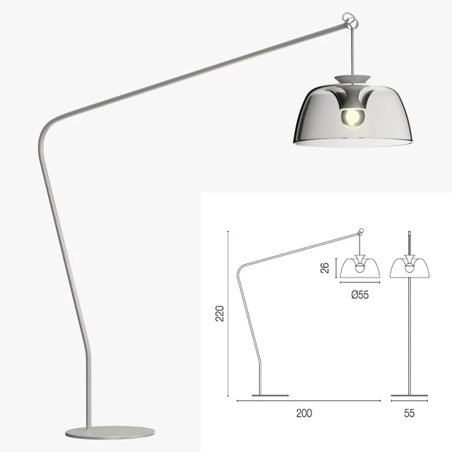 Calligaris arpege floor lamp — Descargar