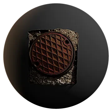 manhole cover 010 — Descargar