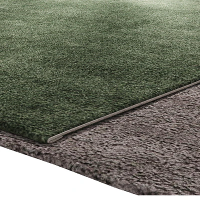 Comfy Green and Brown Rug by RUGVISTA — Ver 2