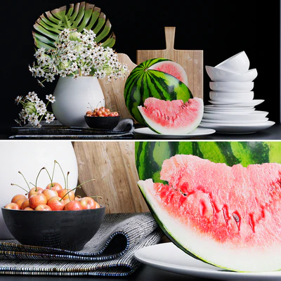 Decorative set for kitchen 2 — Ver 1