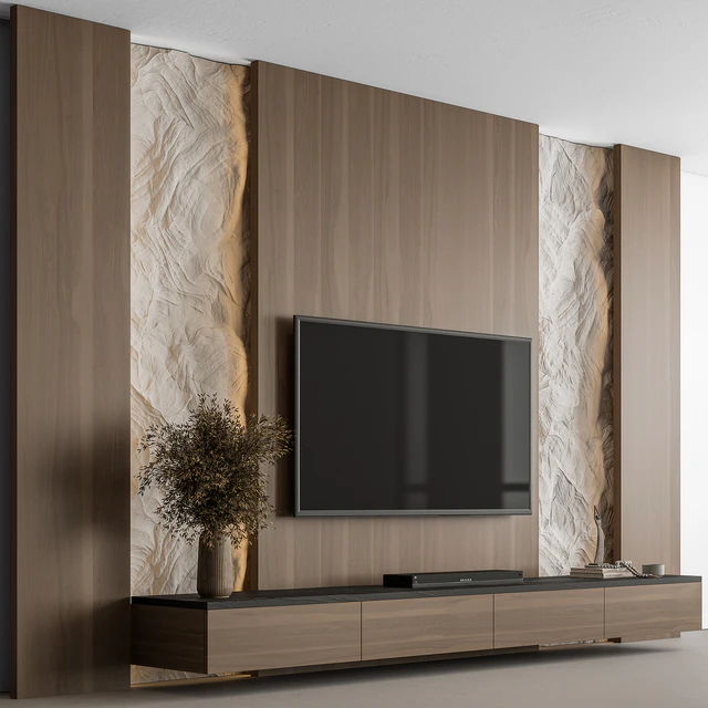 TV Wall Cliff and Wood - Set 144 — Descargar