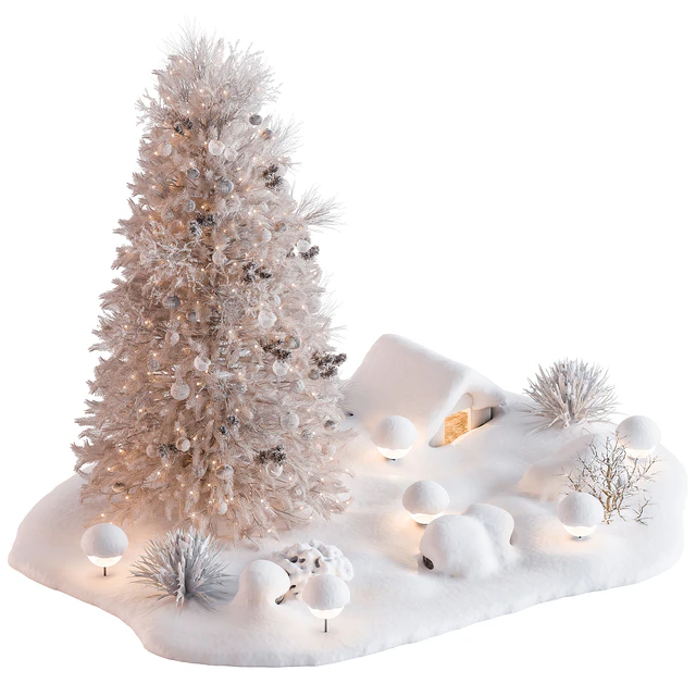 Outdoor Christmas Tree and Decoration 55 — Descargar