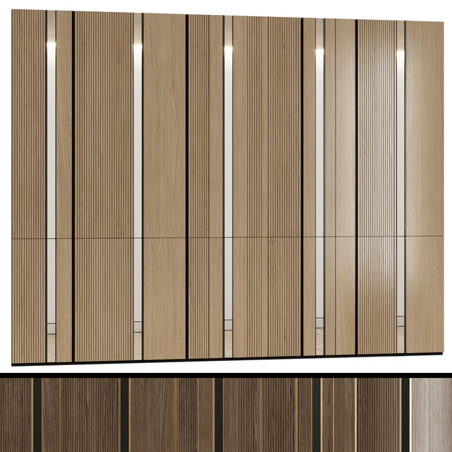 Modular wall panels in a modern minimalist style 5 — Descargar