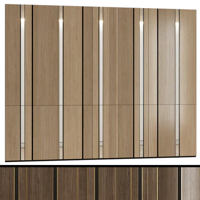 Modular wall panels in a modern minimalist style 5 — Ver 1