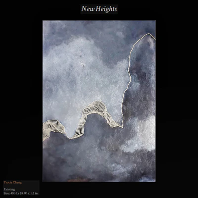 New Heights Painting by Tracie Cheng — Ver 1