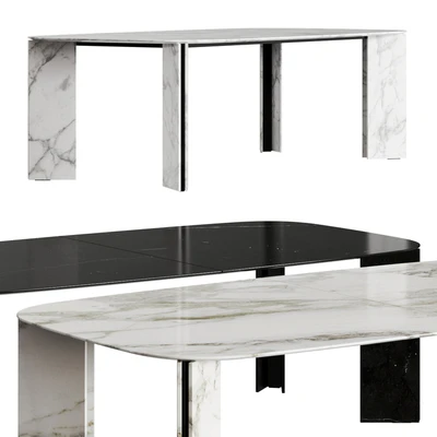 Acerbis Maxwell Dining Tables — Ver 1