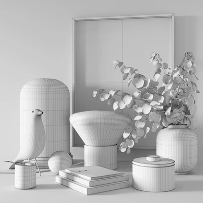 Black decorative set — Ver 2