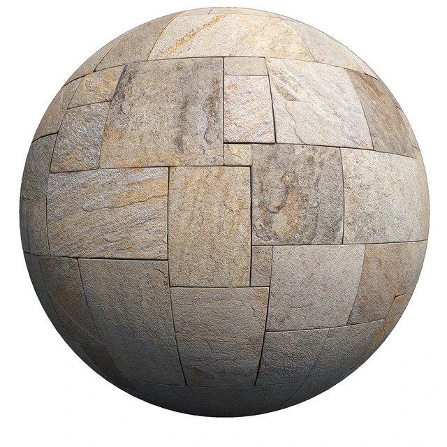 Mix Travertine French Pattern Stone-Wall & Floor 6K High Resolution Tileable — Скачать
