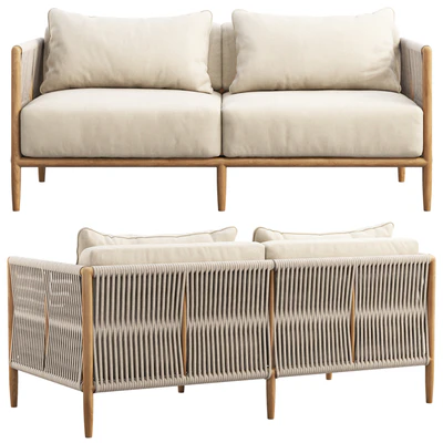Brown Jordan Maldives Loveseat Sofa — Ver 3