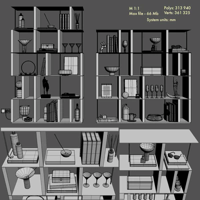 Manhattan bookcase — Ver 2