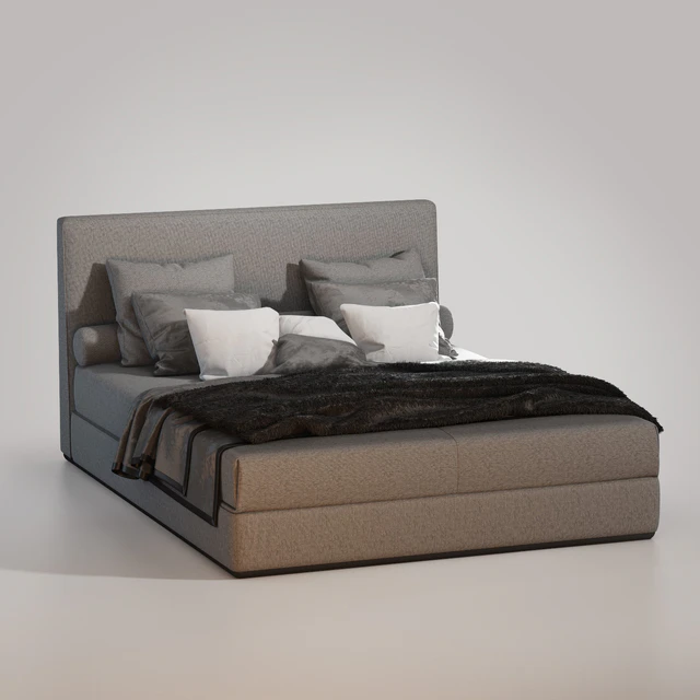 Bed Minotti Powell — Descargar