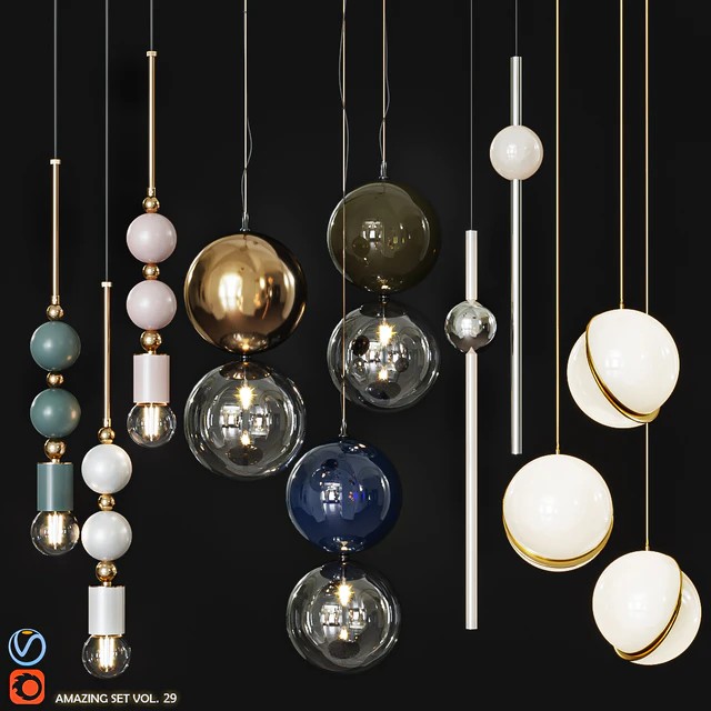 Set pendant lights — Descargar
